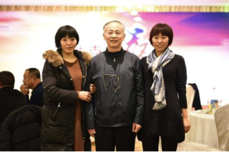 余小英——神州鸿声周建董事长合影